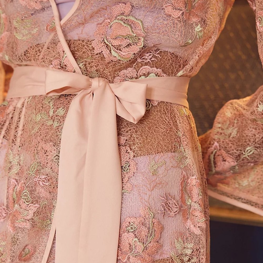 Rya Collection Michelle Sheer Robe - Picture 4 of 5